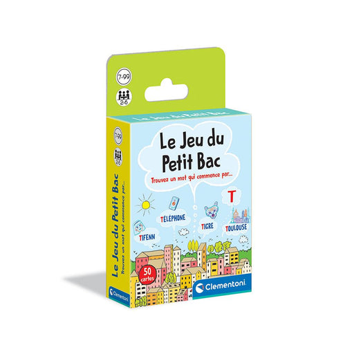 Clementoni - Jeu De Cartes - Le Jeu Du Petit Bac (FR) - Limolin 