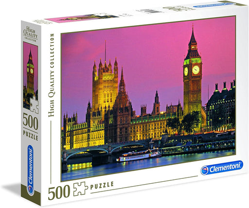 Clementoni - London House Of Parliament (500-Piece Puzzle) - Limolin 