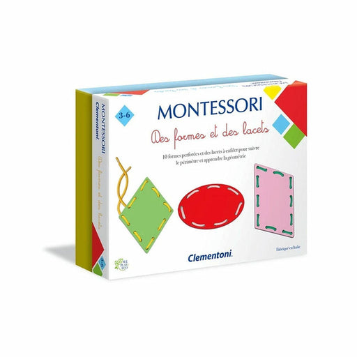 Clementoni - Montessori - Formes Et Lacets (FR) - Limolin 