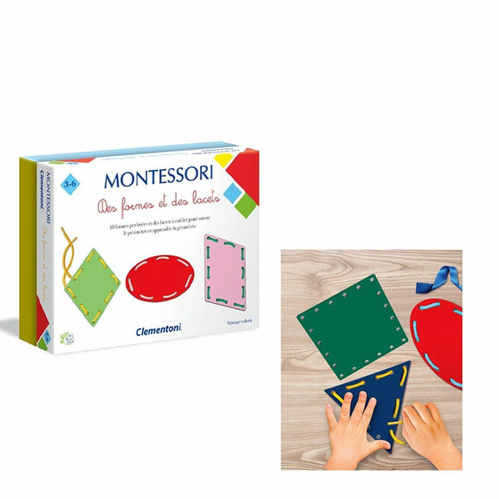 Clementoni - Montessori - Formes Et Lacets (FR) - Limolin 