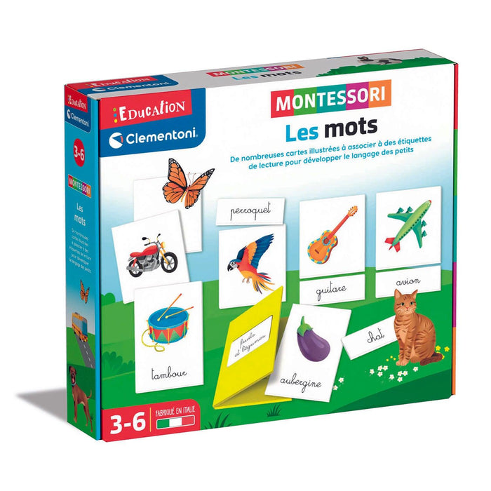 Clementoni - Montessori - Les Mots (FR) - Limolin 