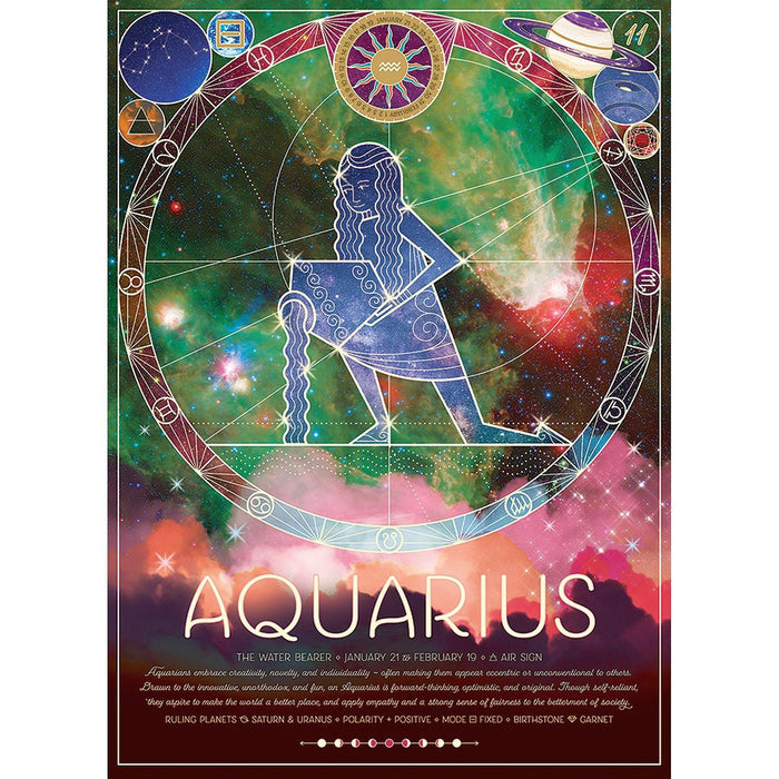 Cobble Hill - Aquarius (1000-Piece Puzzle) - Limolin 