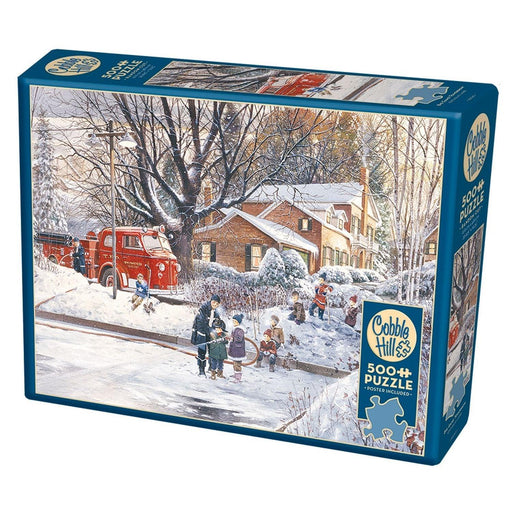 Cobble Hill - Big Game Tomorrow (500-Piece Puzzle) - Limolin 