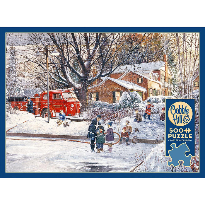 Cobble Hill - Big Game Tomorrow (500-Piece Puzzle) - Limolin 