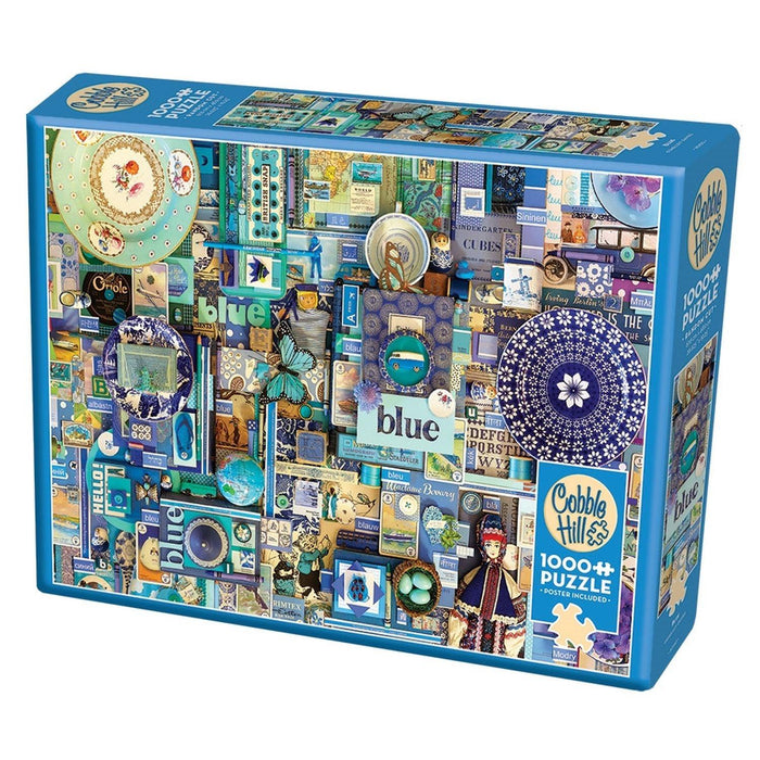 Cobble Hill - Blue (1000-Piece Puzzle) - Limolin 