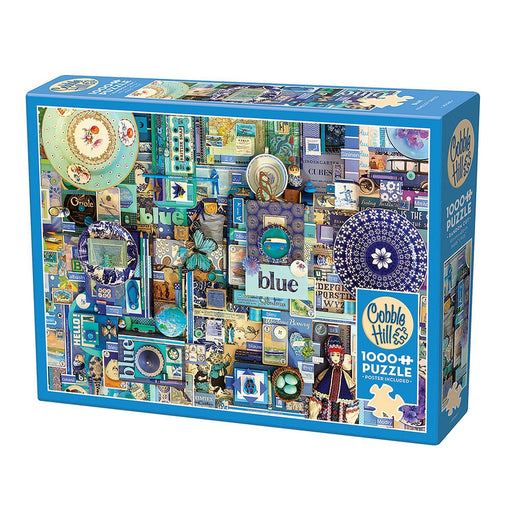 Cobble Hill - Blue (1000-Piece Puzzle) - Limolin 