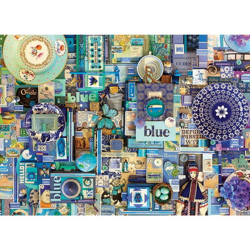 Cobble Hill - Blue (1000-Piece Puzzle) - Limolin 