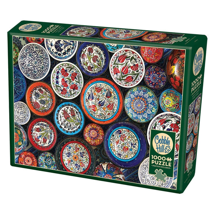 Cobble Hill - Bowls (1000-Piece Puzzle) - Limolin 