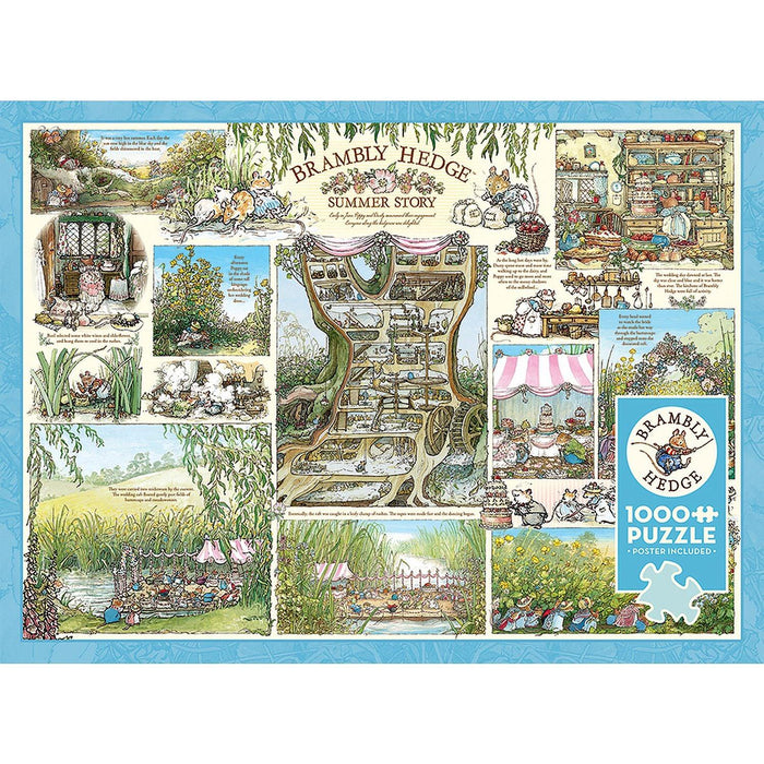 Cobble Hill - Brambly Hedge Summer Story (1000-Piece Puzzle) - Limolin 