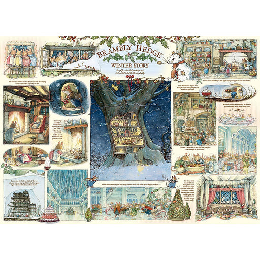 Cobble Hill - Brambly Hedge Winter Story (1000-Piece Puzzle) - Limolin 