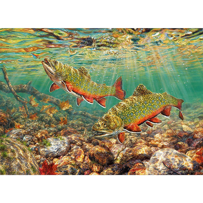 Cobble Hill - Brook Trout (1000-Piece Puzzle) - Limolin 