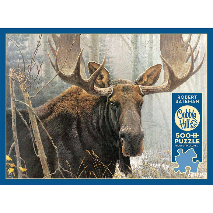 Cobble Hill - Bull Moose (500-Piece Puzzle) - Limolin 