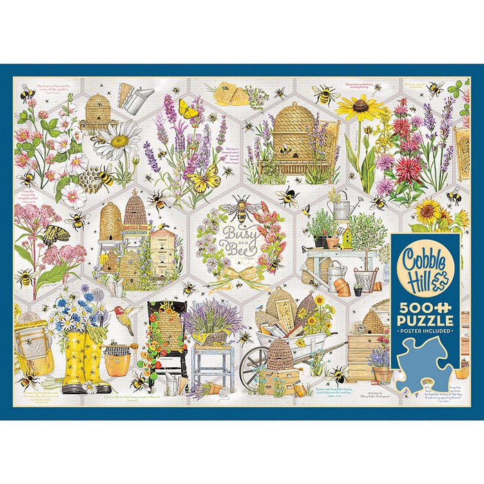 Cobble Hill - Busy As A Bee (1000-Piece Puzzle) - Limolin 