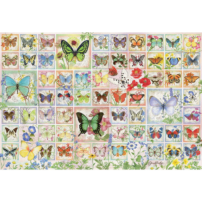 Cobble Hill - Butterflies And Blossoms (2000-Piece Puzzle) - Limolin 