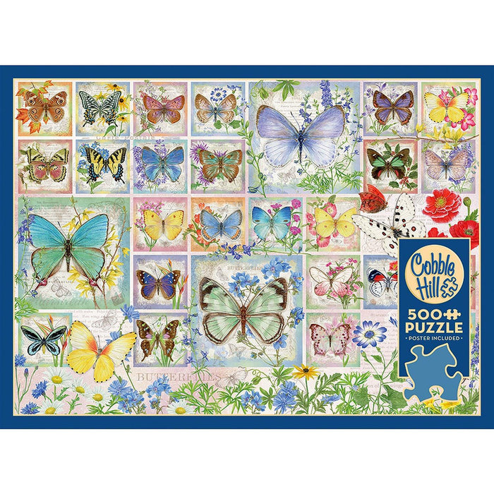 Cobble Hill - Butterfly Tiles (1000-Piece Puzzle) - Limolin 