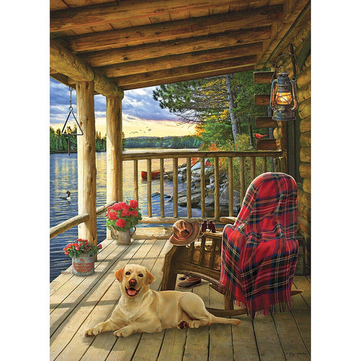 Cobble Hill - Cabin Porch (1000-Piece Puzzle) - Limolin 