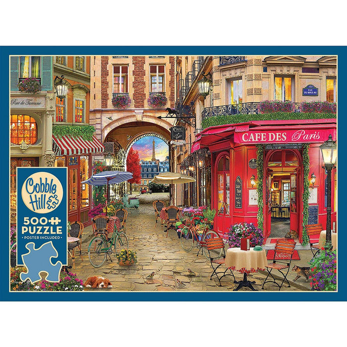 Cobble Hill - Cafe Des Paris (1000-Piece Puzzle) - Limolin 