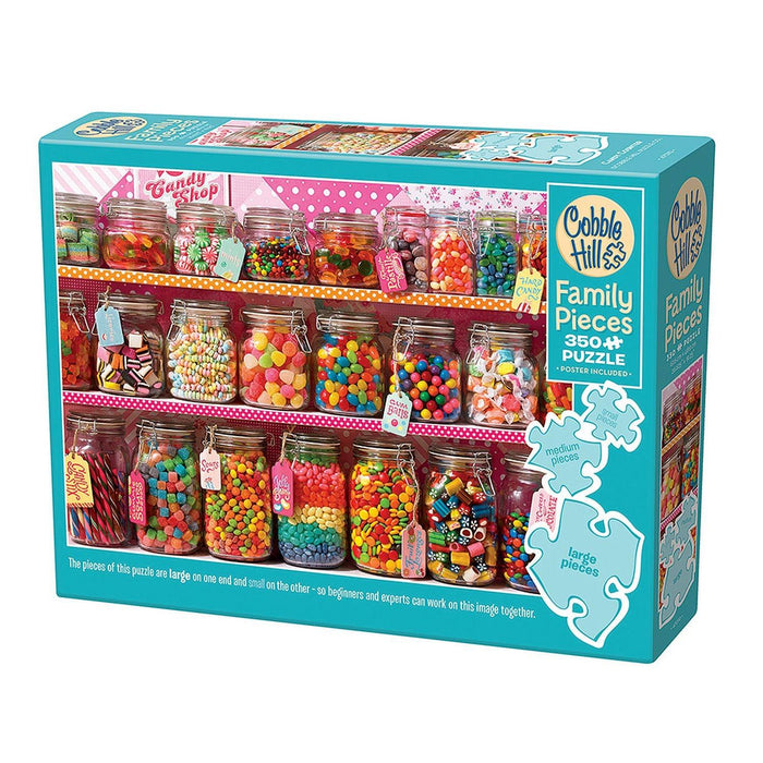 Cobble Hill - Candy Counter (350-Piece Puzzle) - Limolin 