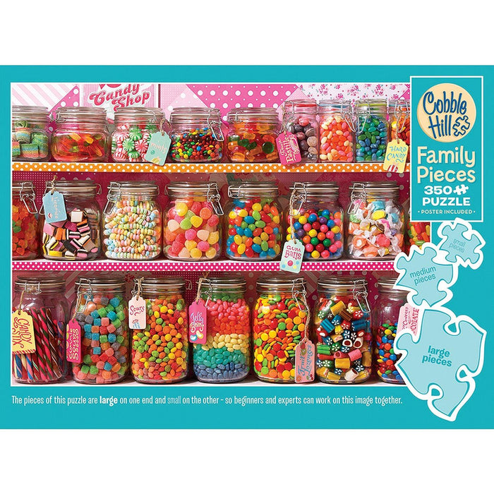 Cobble Hill - Candy Counter (350-Piece Puzzle) - Limolin 