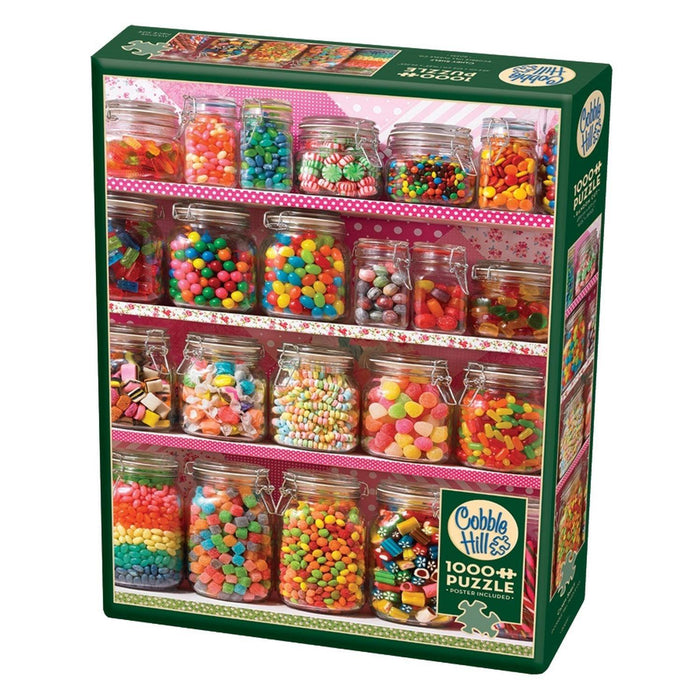 Cobble Hill - Candy Shelf (1000-Piece Puzzle) - Limolin 