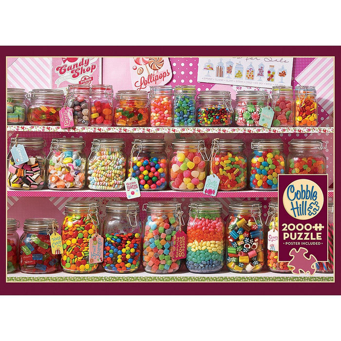 Cobble Hill - Candy Store (2000-Piece Puzzle) - Limolin 