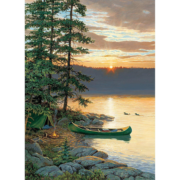 Cobble Hill - Canoe Lake (500-Piece Puzzle) - Limolin 