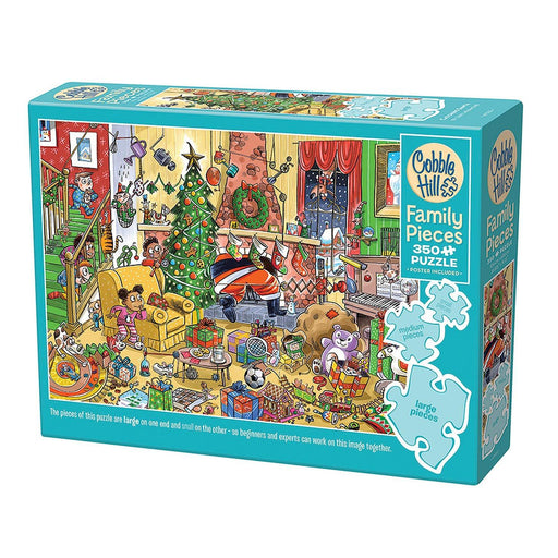 Cobble Hill - Catching Santa (350-Piece Puzzle) - Limolin 