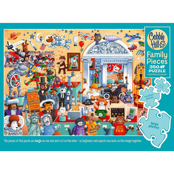 Cobble Hill - Cats And Dogs Museum (350-Piece Puzzle) - Limolin 