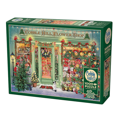 Cobble Hill - Christmas Flower Shop (1000-Piece Puzzle) - Limolin 