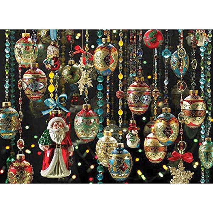 Cobble Hill - Christmas Ornaments (1000-Piece Puzzle) - Limolin 