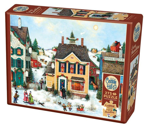 Cobble Hill - Christmas Town (275-Piece Puzzle) - Limolin 