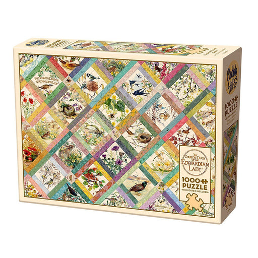 Cobble Hill - Country Diary Quilt (1000-Piece Puzzle) - Limolin 