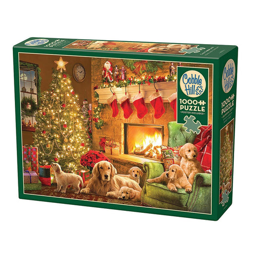 Cobble Hill - Cozy Fireplace (1000-Piece Puzzle) - Limolin 