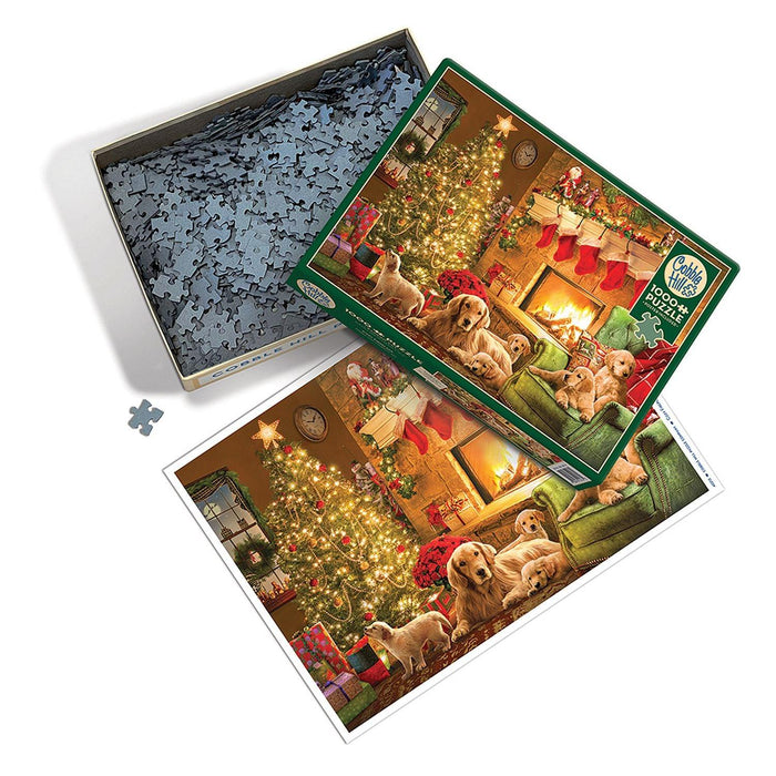 Cobble Hill - Cozy Fireplace (1000-Piece Puzzle) - Limolin 