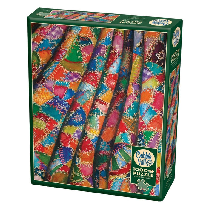 Cobble Hill - Crazy Quilt (1000-Piece Puzzle) - Limolin 