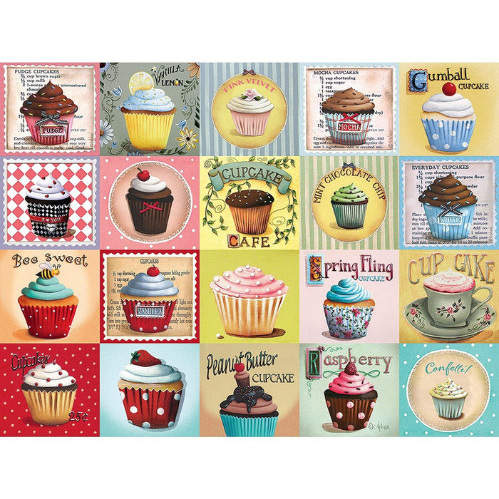 Cobble Hill - Cupcake Cafe (1000-Piece Puzzle) - Limolin 