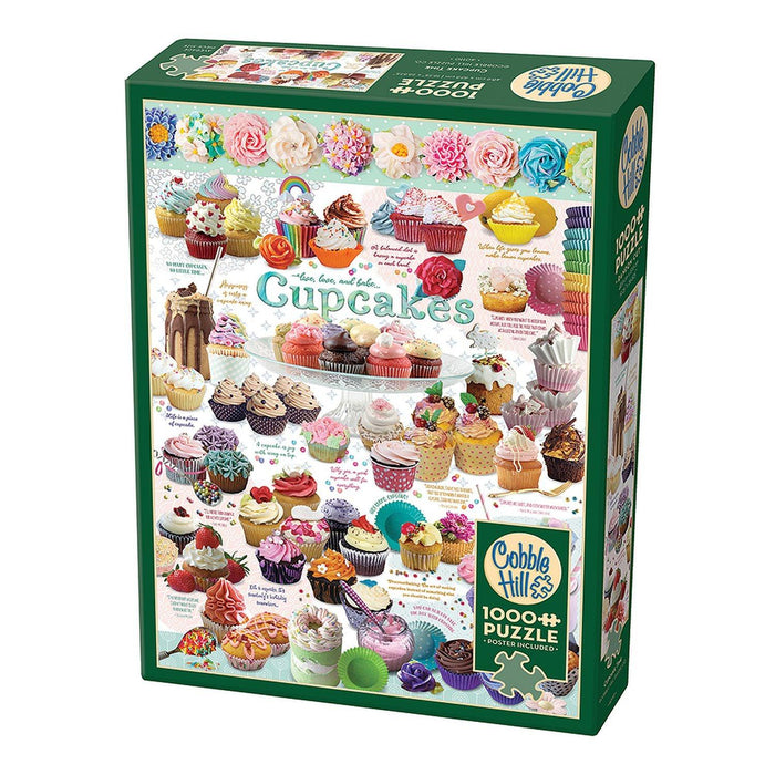 Cobble Hill - Cupcake Time (1000-Piece Puzzle) - Limolin 