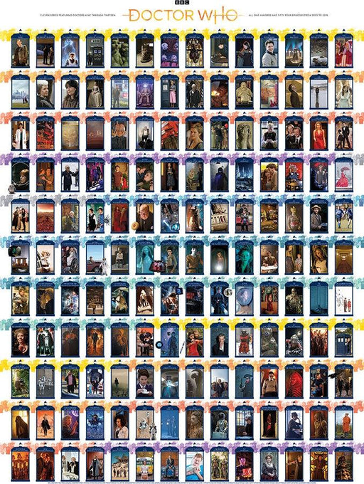 Cobble Hill - Doctor Who - Episode Guide (1000-Piece Puzzle) - Limolin 