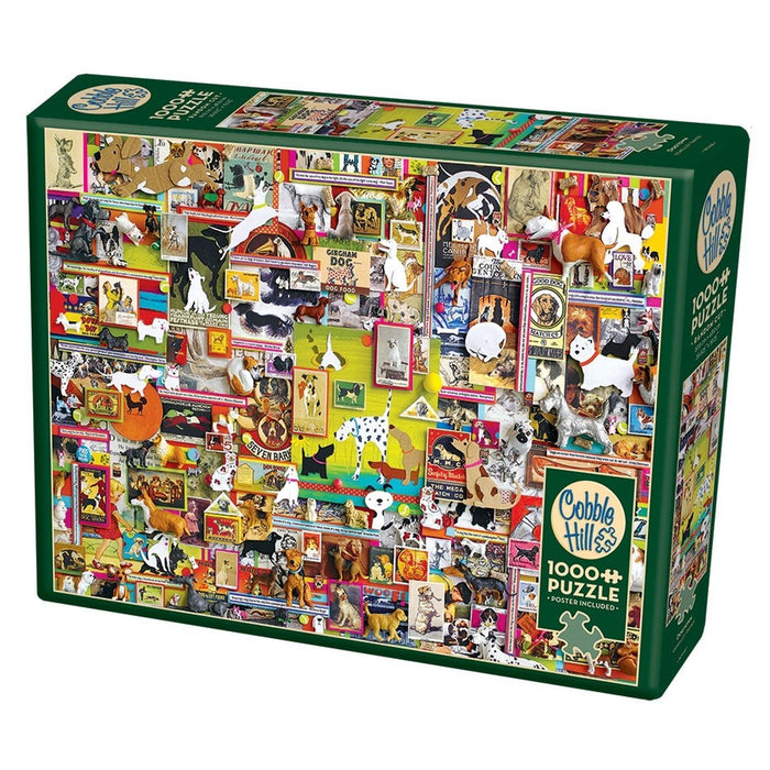 Cobble Hill - Dogtown (1000-Piece Puzzle) - Limolin 