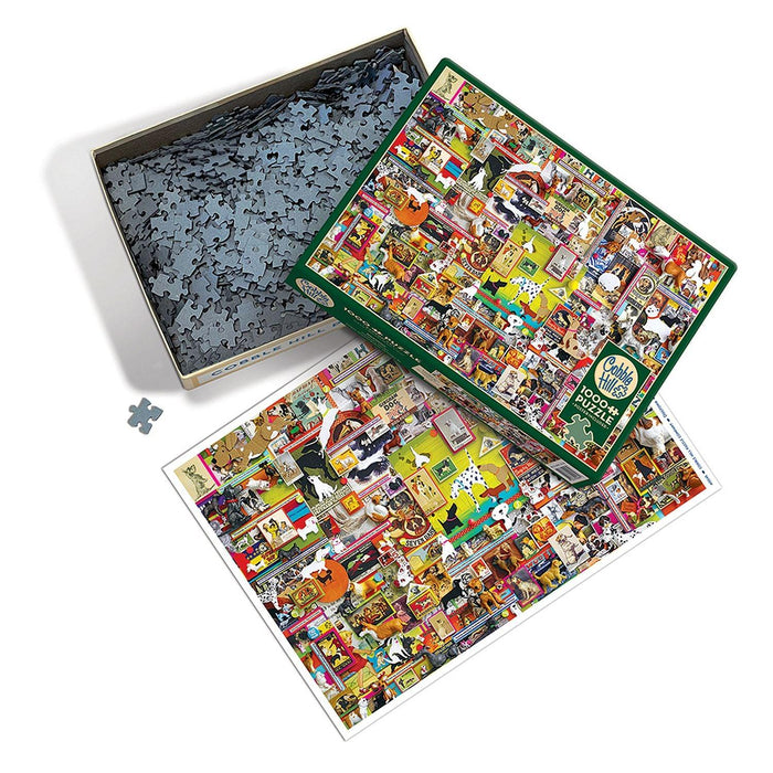 Cobble Hill - Dogtown (1000-Piece Puzzle) - Limolin 