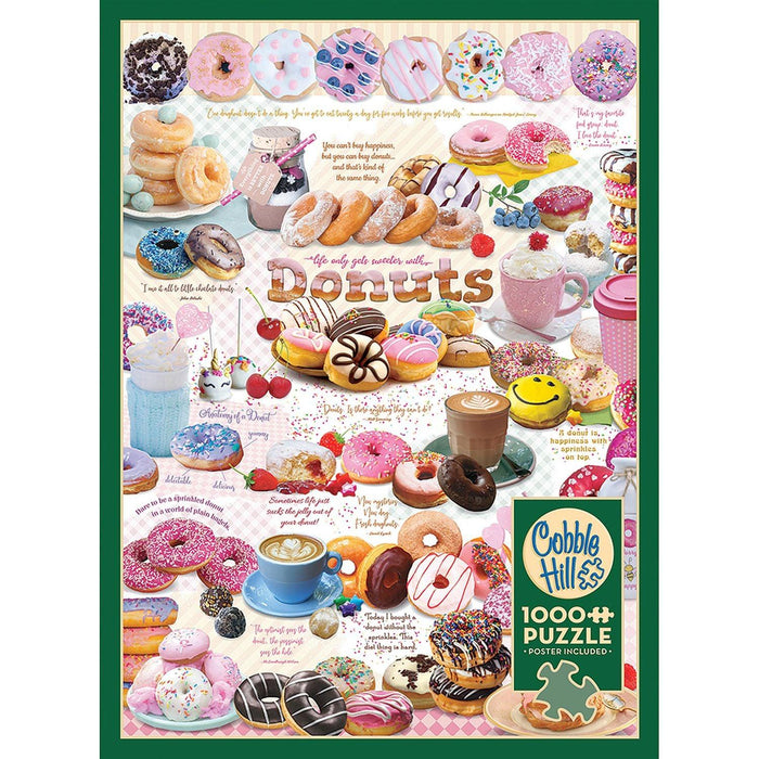 Cobble Hill - Donut Time (1000-Piece Puzzle) - Limolin 