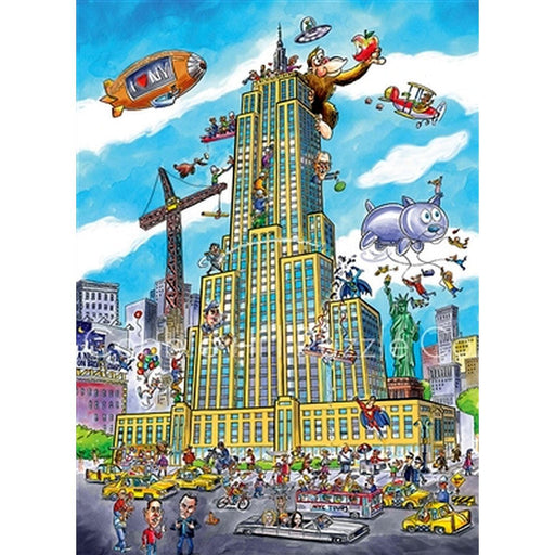 Cobble Hill - Doodletown - Empire State (1000-Piece Puzzle) - Limolin 