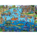 Cobble Hill - Doodletown - Gone Fishing (1000-Piece Puzzle) - Limolin 