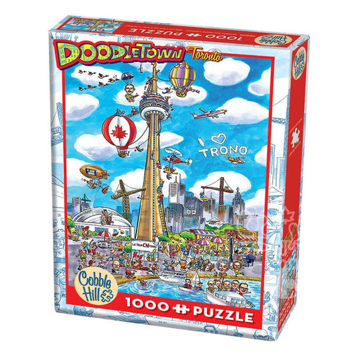 Cobble Hill - Doodletown - Toronto (1000-Piece Puzzle) - Limolin 