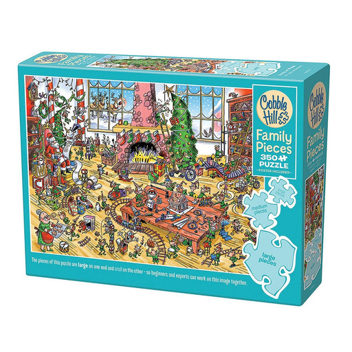 Cobble Hill - Elves At Work (350-Piece Puzzle) - Limolin 