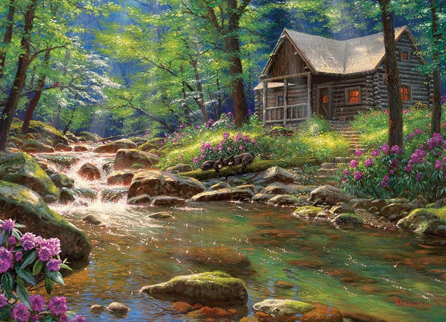 Cobble Hill - Fishing Cabin (1000-Piece Puzzle) - Limolin 