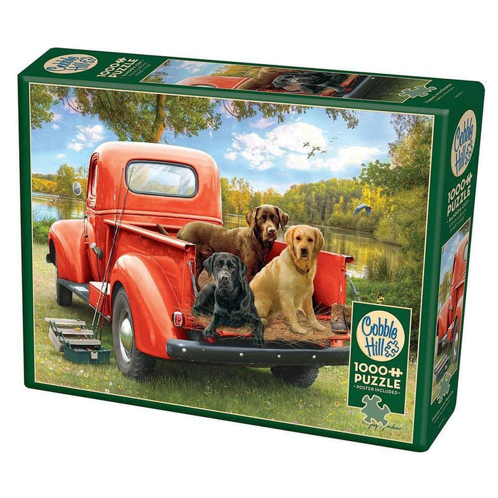 Cobble Hill - Fishing With Friends (1000-Piece Puzzle) - Limolin 