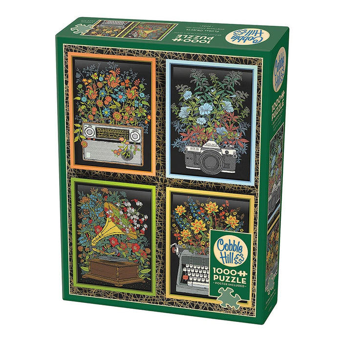 Cobble Hill - Floral Objects (1000-Piece Puzzle) - Limolin 