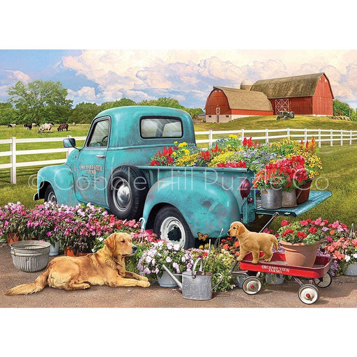 Cobble Hill - Flower Truck (1000-Piece Puzzle) - Limolin 