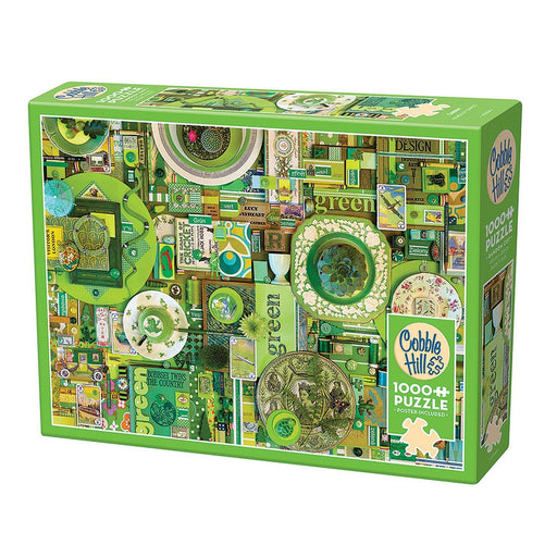 Cobble Hill - Green (1000-Piece Puzzle) - Limolin 